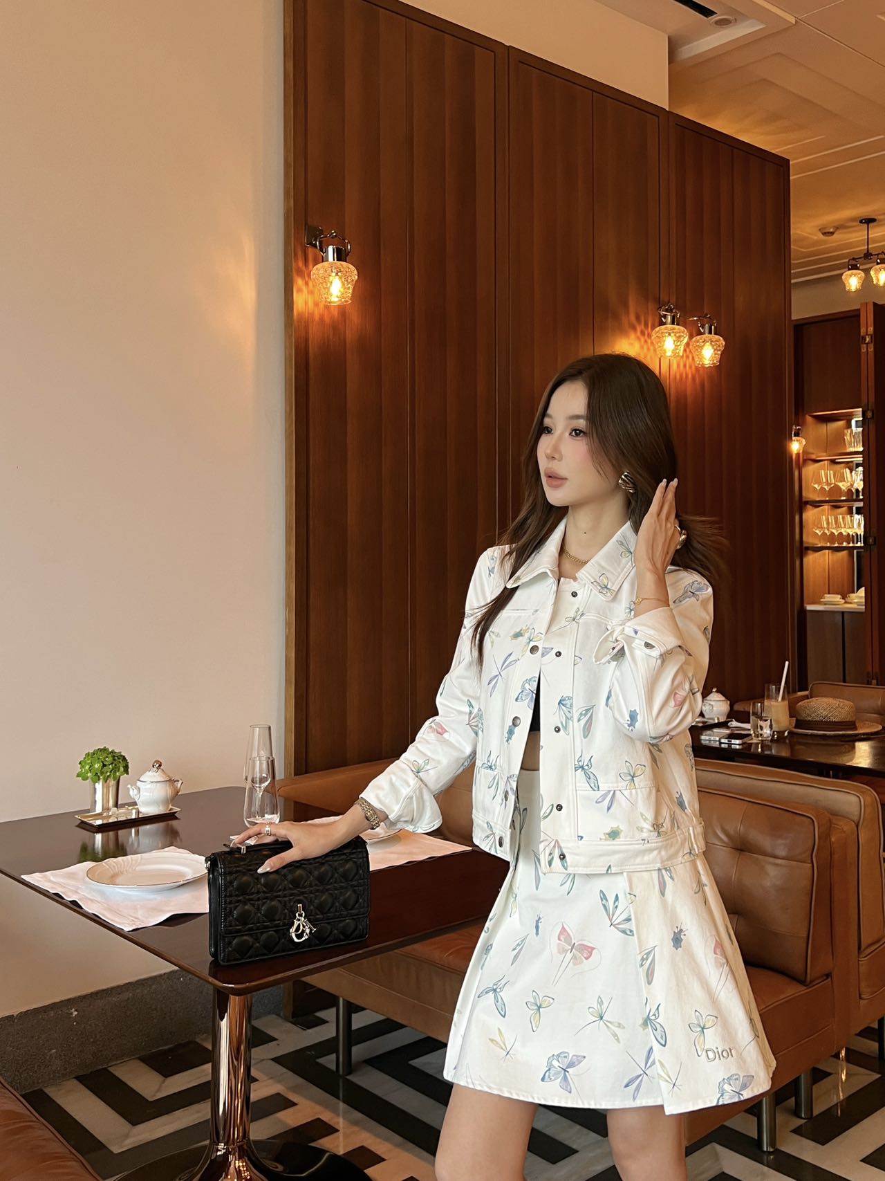 NO:858978,Model upper body picture,,19860909模特上身图,,,Women's clothing