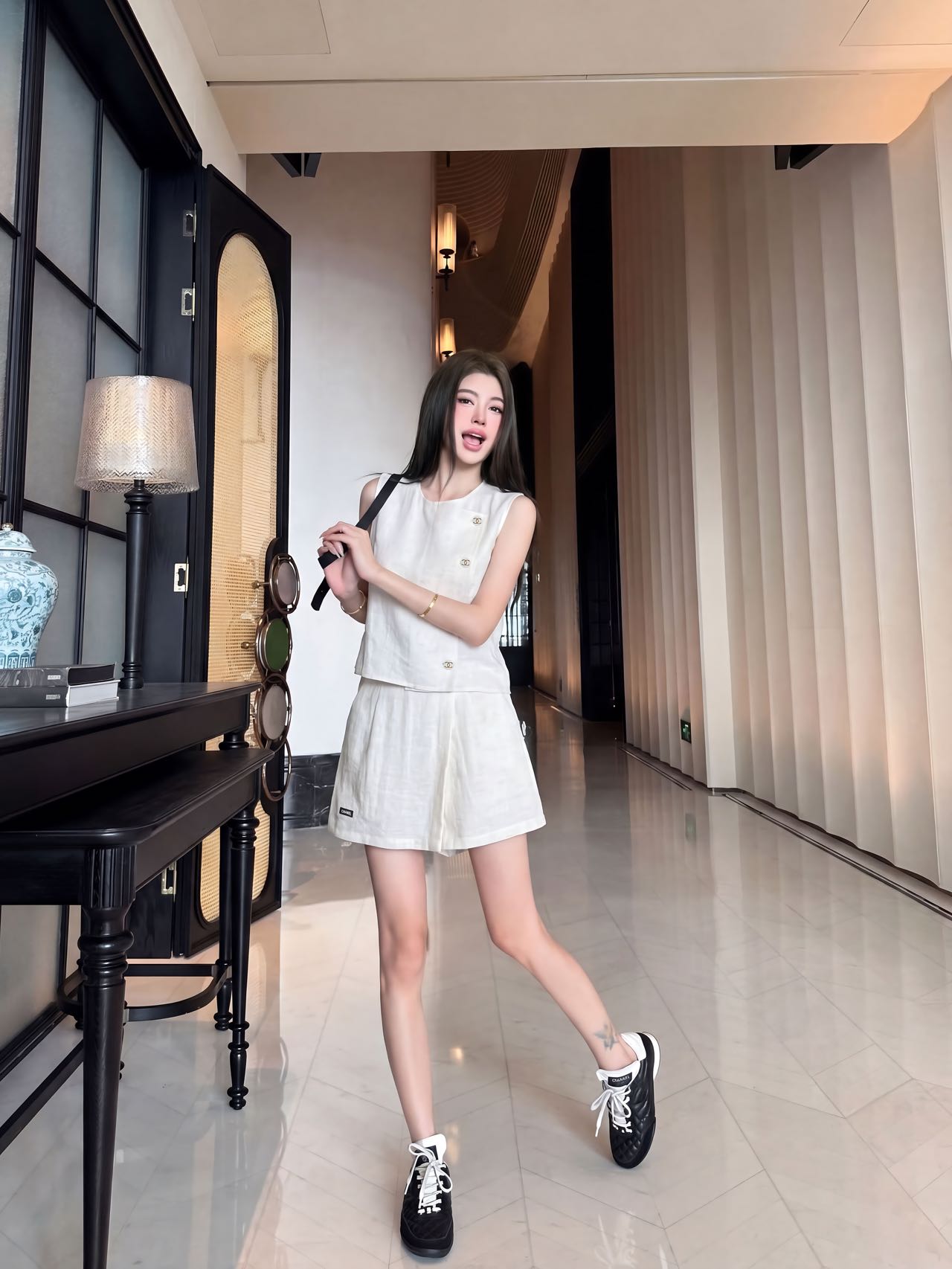 NO:860197,Model upper body picture,,19860909模特上身图,,,Women's clothing