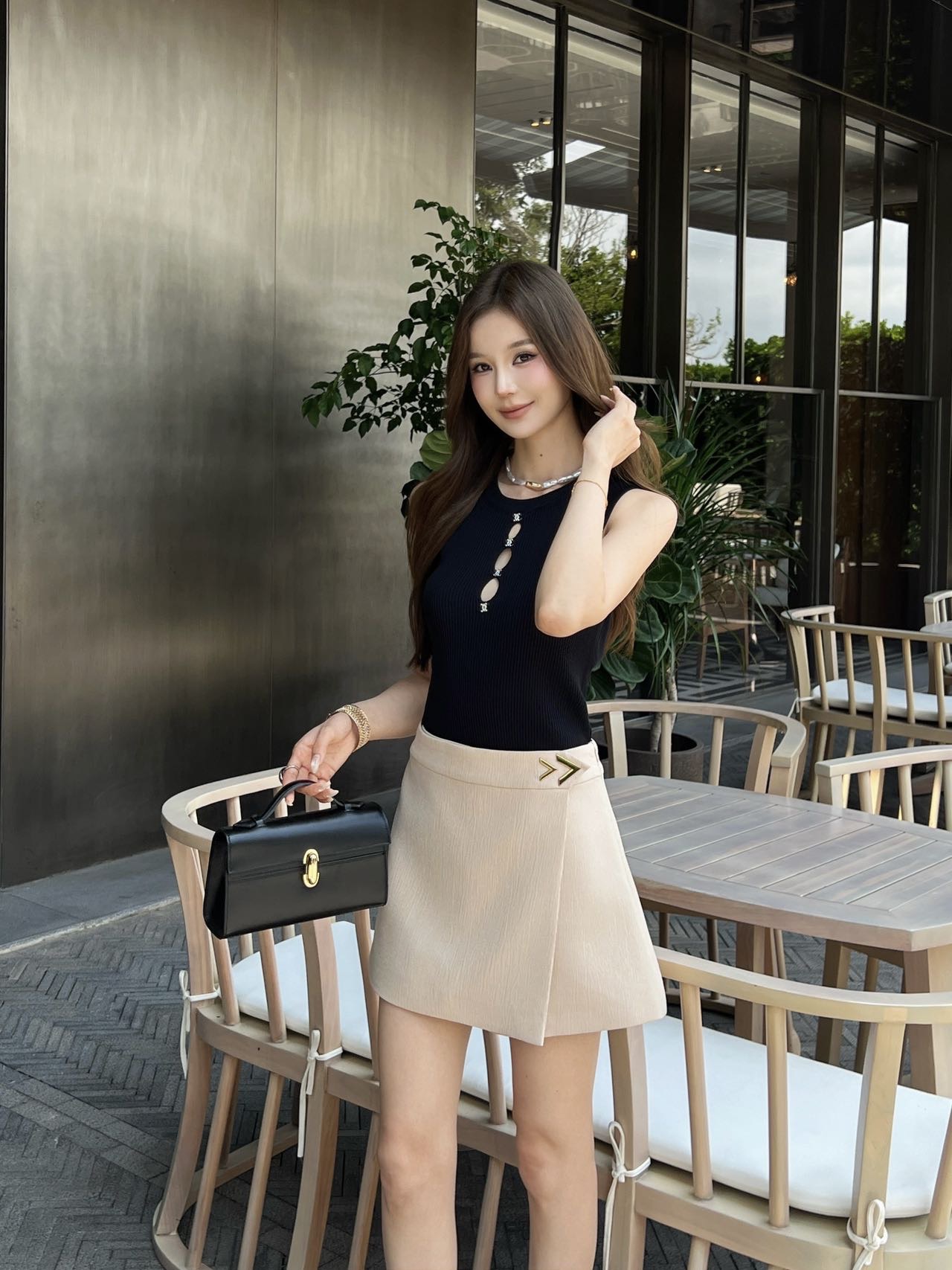 NO:870964,Model upper body picture,,19860909模特上身图,,,Women's clothing