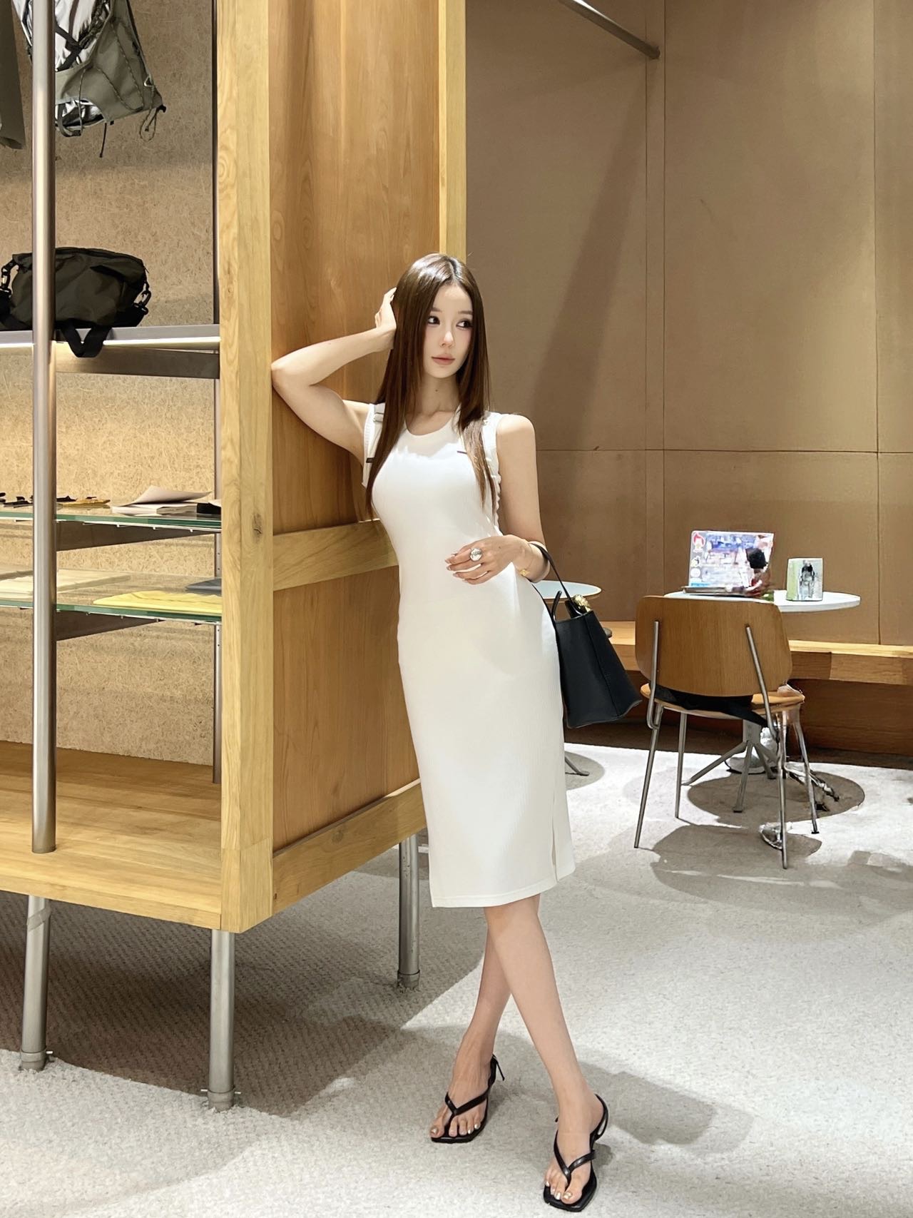 NO:892282,Model upper body picture,,19860909模特上身图,,,Women's clothing