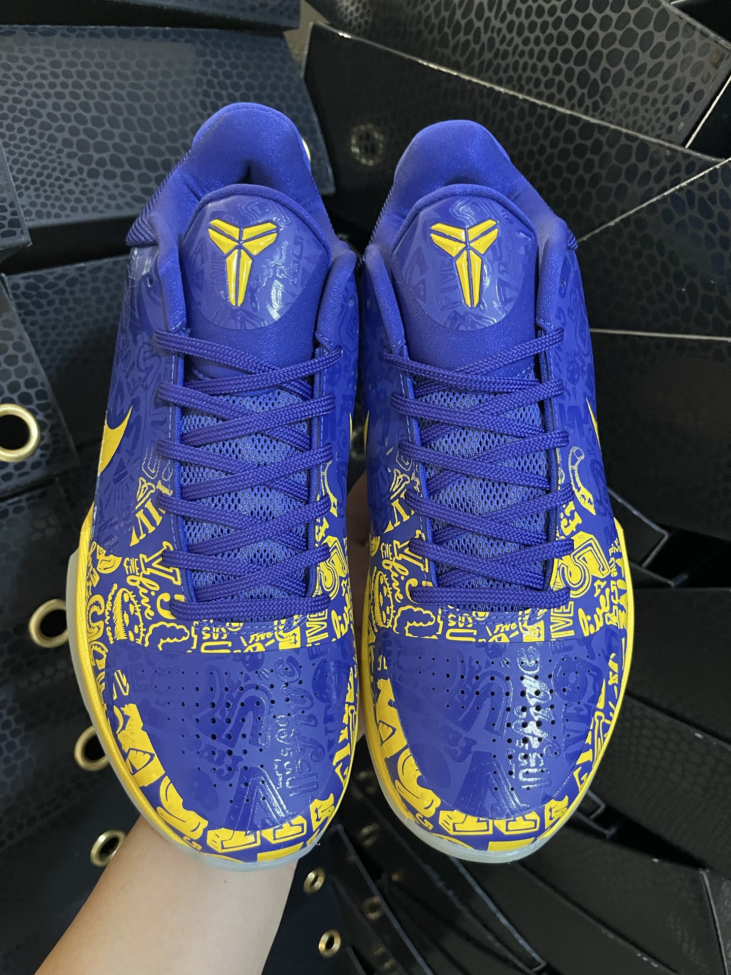 特价🔛 Best版本 吊打灭世对标S2批次 ZK5 Kobe Protro Five Rings 五冠王