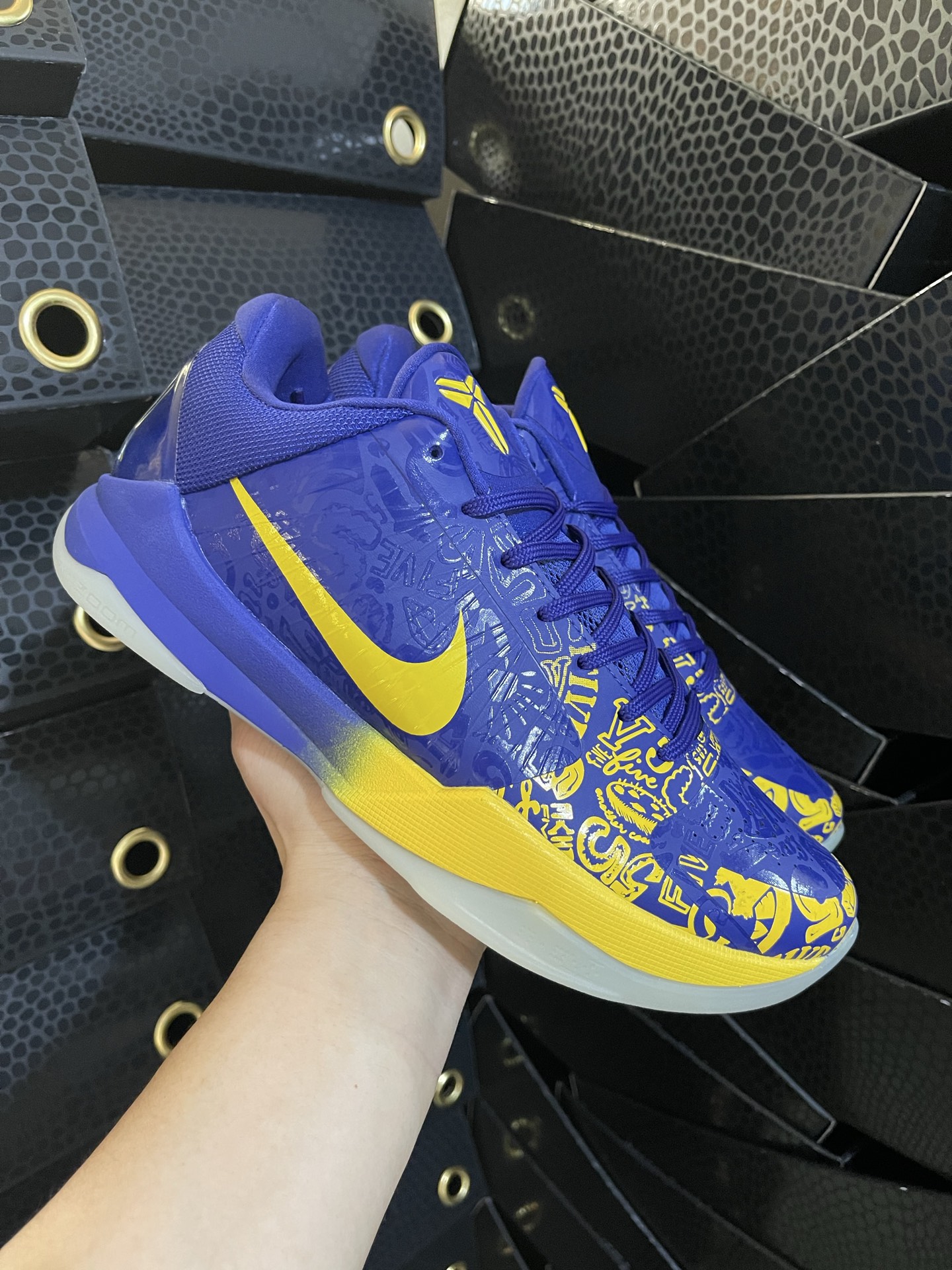 特价🔛 Best版本 吊打灭世对标S2批次 ZK5 Kobe Protro Five Rings 五冠王