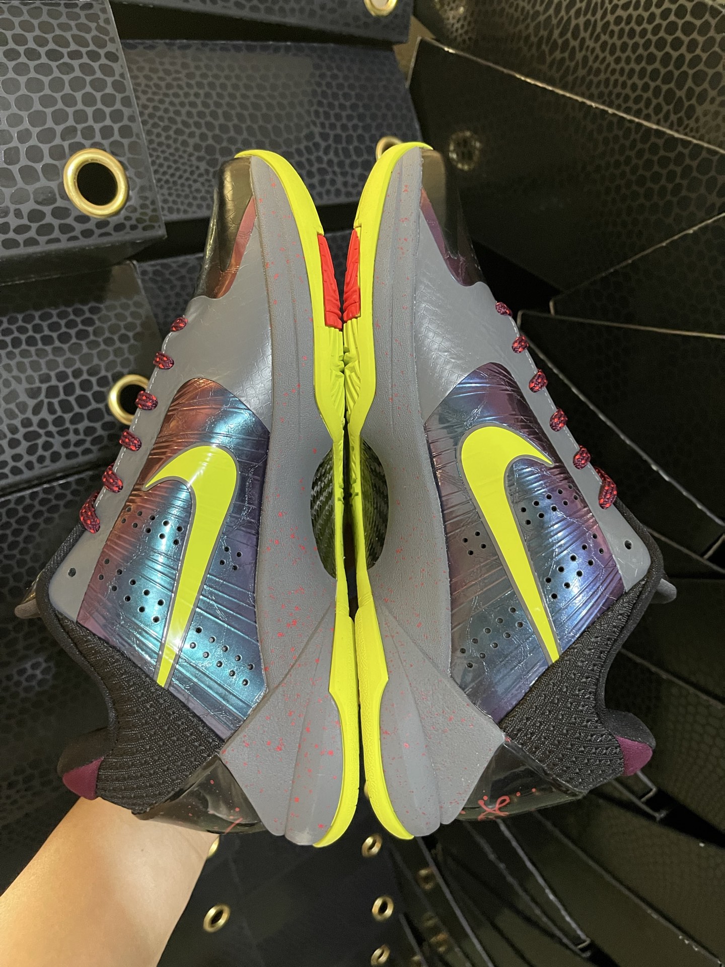 特价🔛 Best版本 吊打灭世对标S2批次 ZK5 Kobe Protro Black Chaos 暗黑