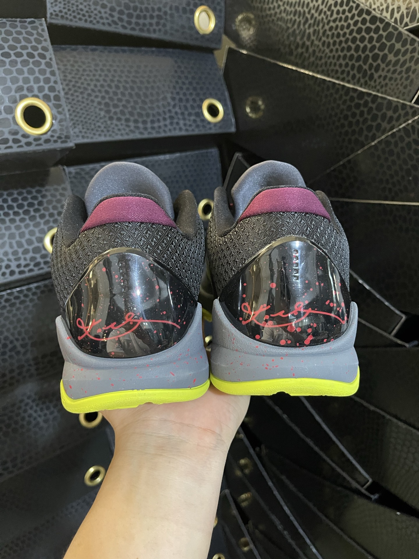 特价🔛 Best版本 吊打灭世对标S2批次 ZK5 Kobe Protro Black Chaos 暗黑