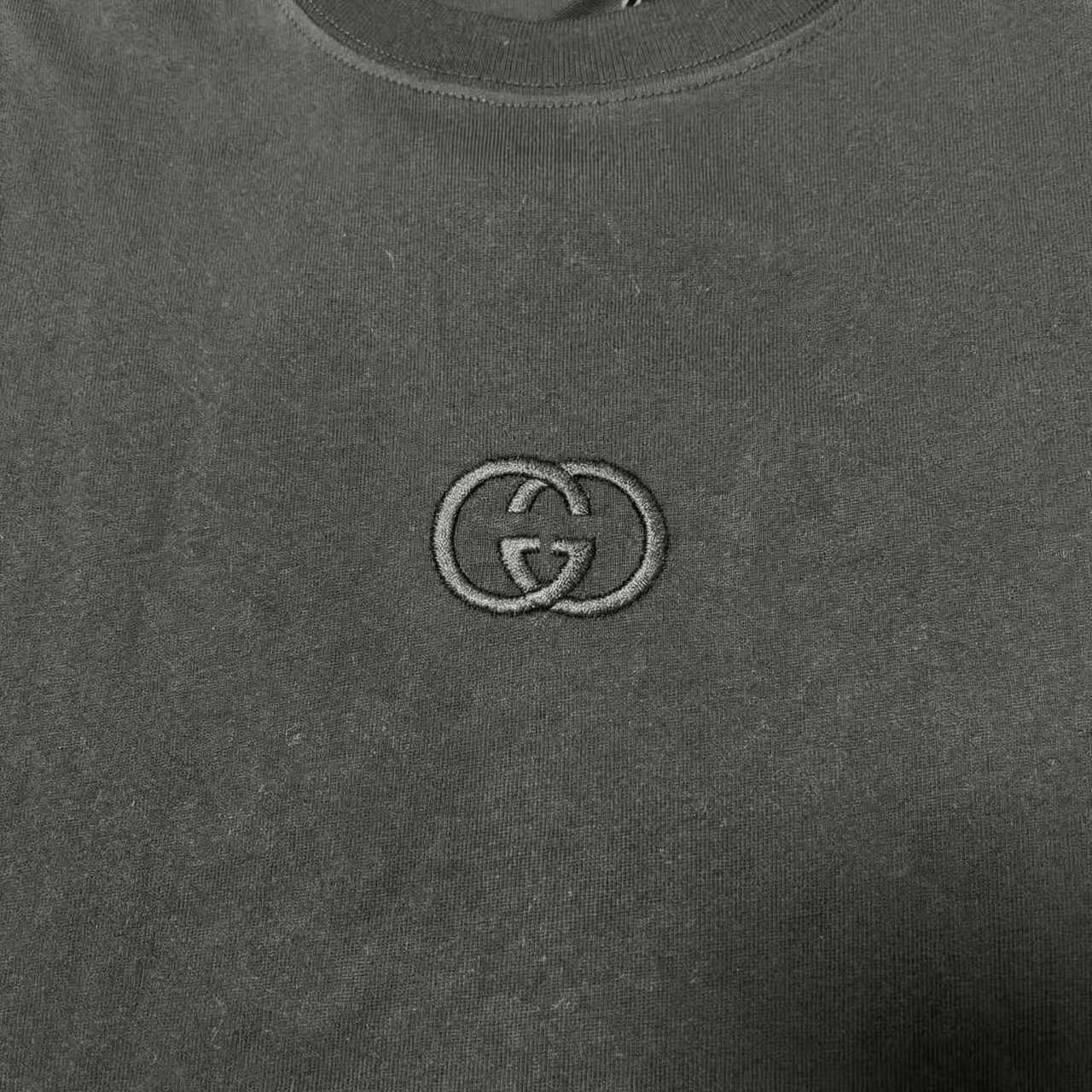 Gucci #Gucci古驰#双G互扣刺绣简单款 ##大logo刺绣#古驰 大logo刺绣款