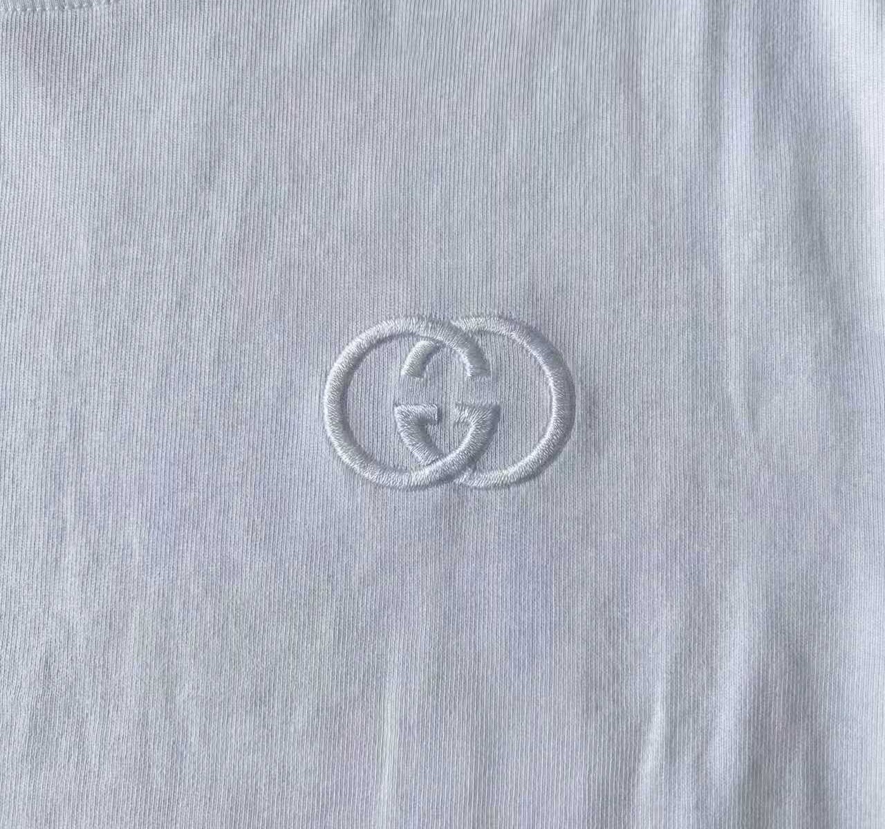 Gucci Gucci古驰#双G互扣刺绣简单款 ##大logo刺绣#古驰 大logo刺绣款 25年刺绣款