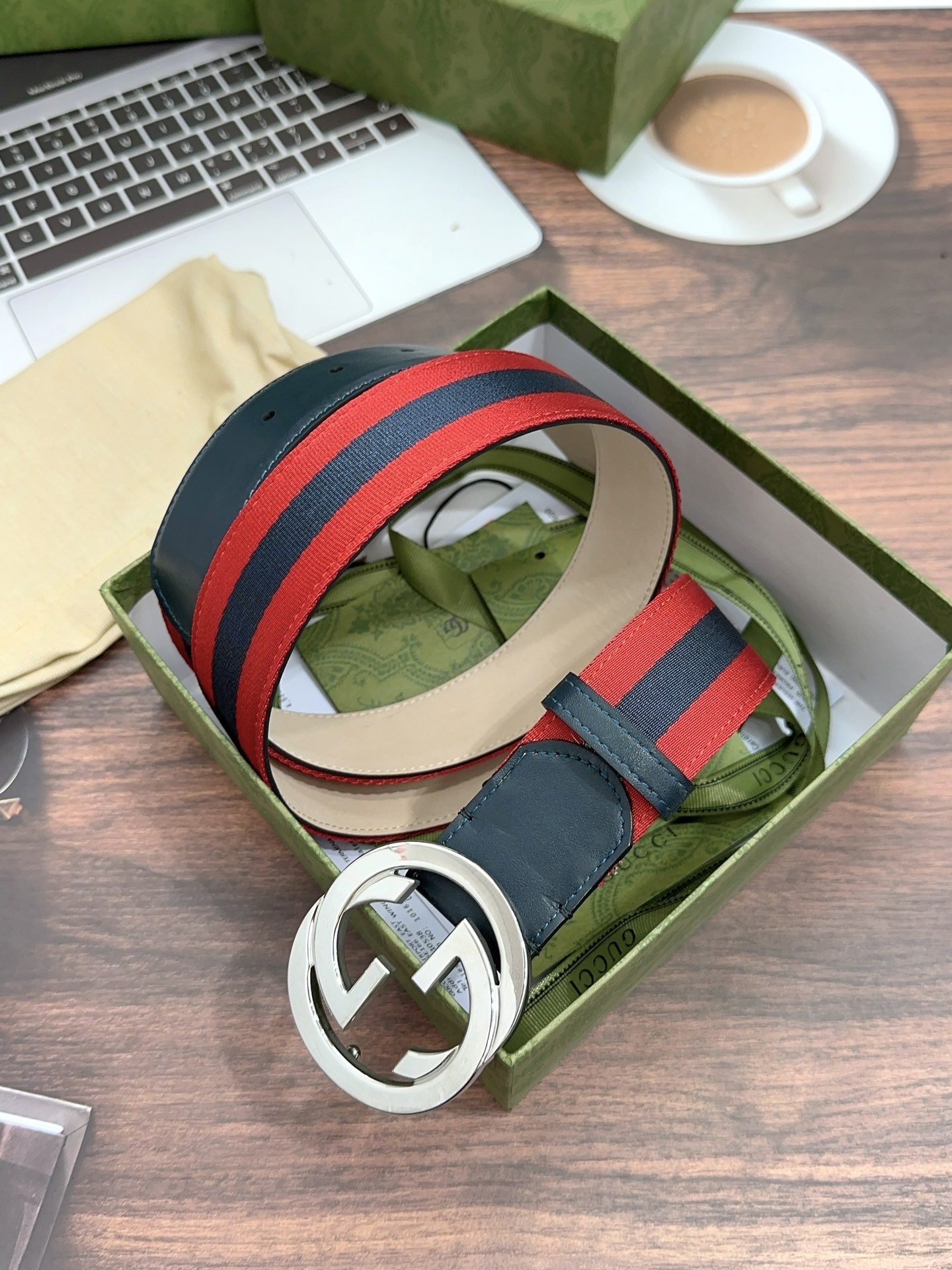 GUCCI宽40MM纯进口机械车线工艺精细顶级品质