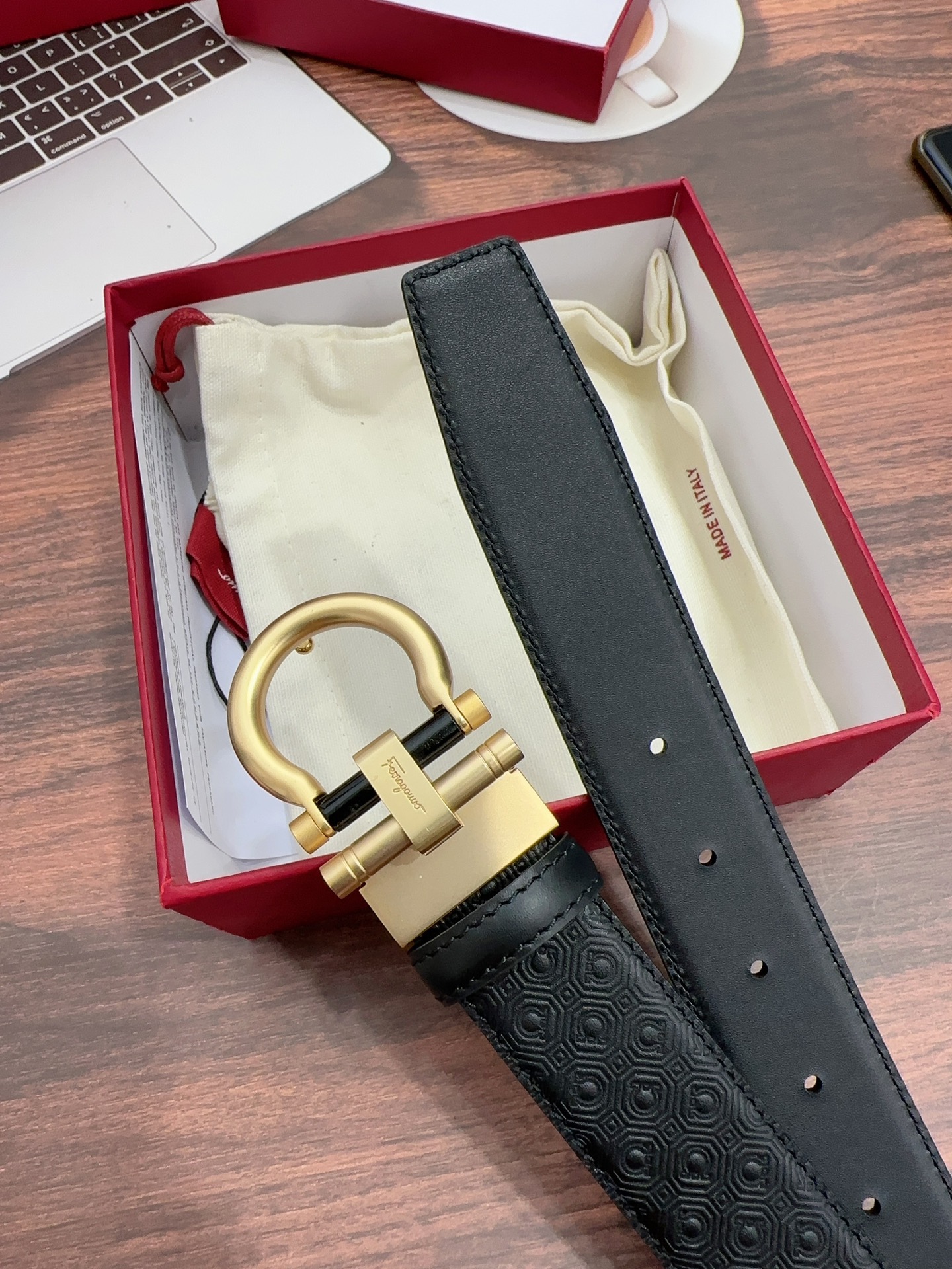 [Ferragamo Belts]Ferragamo genuine size 3.5cm factory customized handmade leat