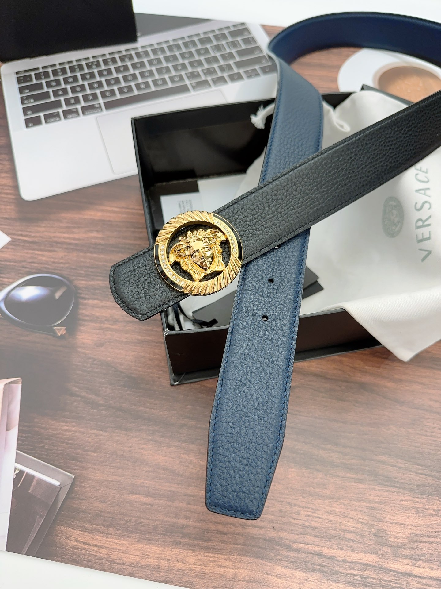 [Versace Belts]Versace counter synchronized original order quality high-qualit