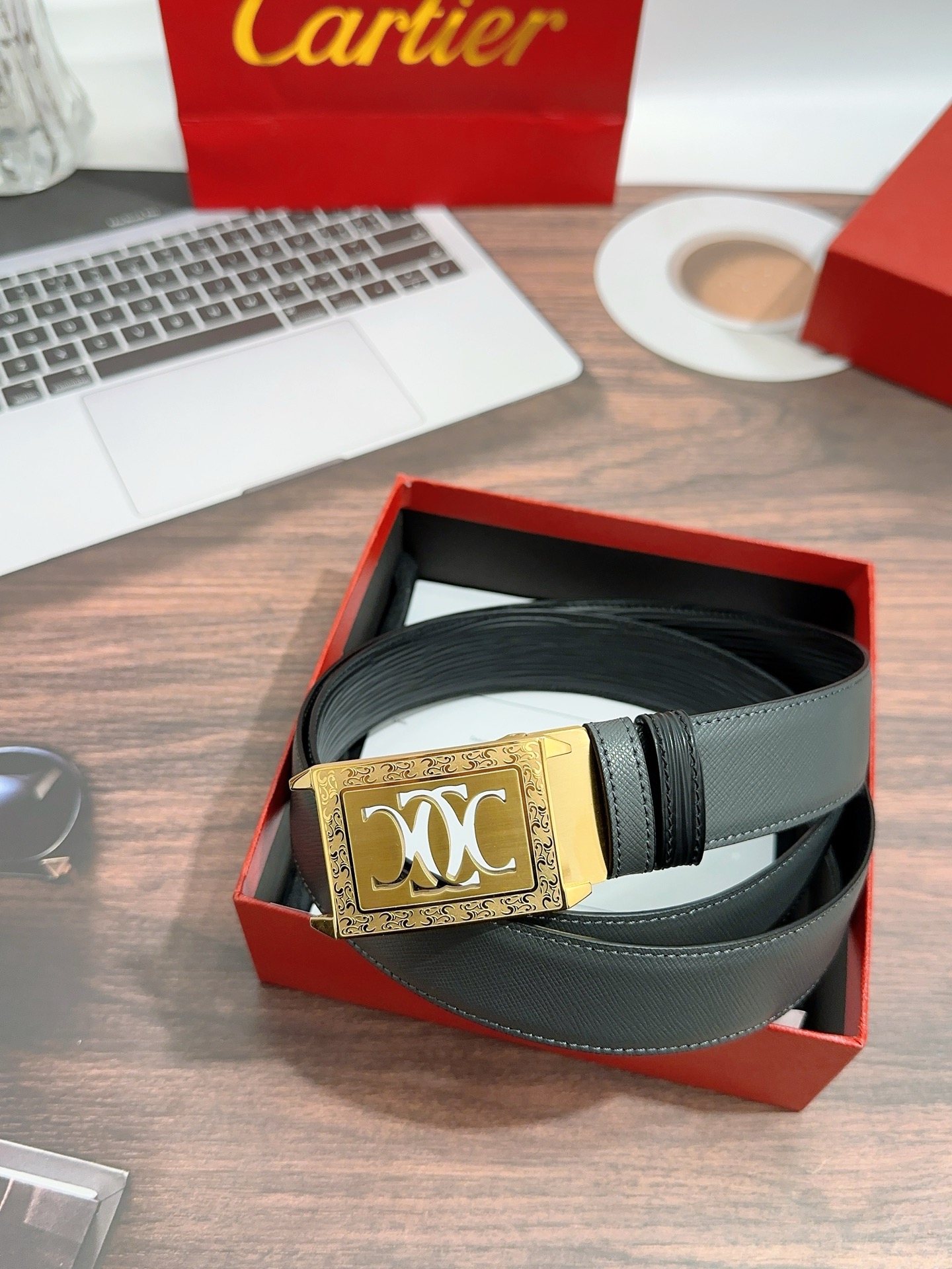 Imported Oxen Leather Men’s Regular 3.5cm Calcium Belt Purchase (20 words) - 图片 6