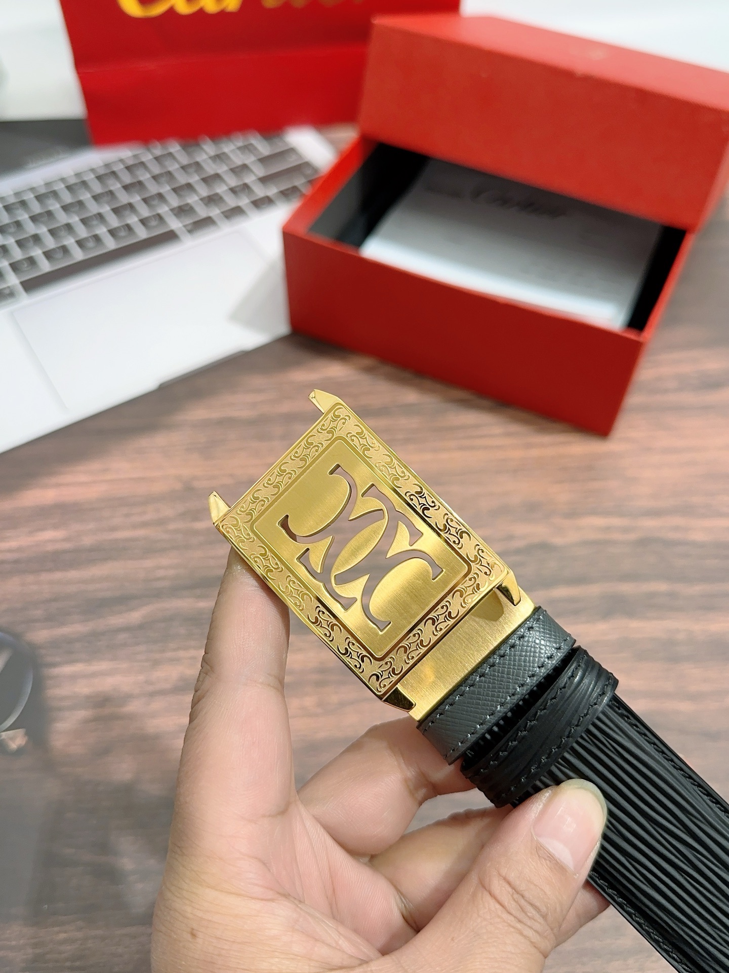 “Imported Oxen Leather Regular Calcium Belt, 3.5cm Width Purchase Summary” - 图片 5