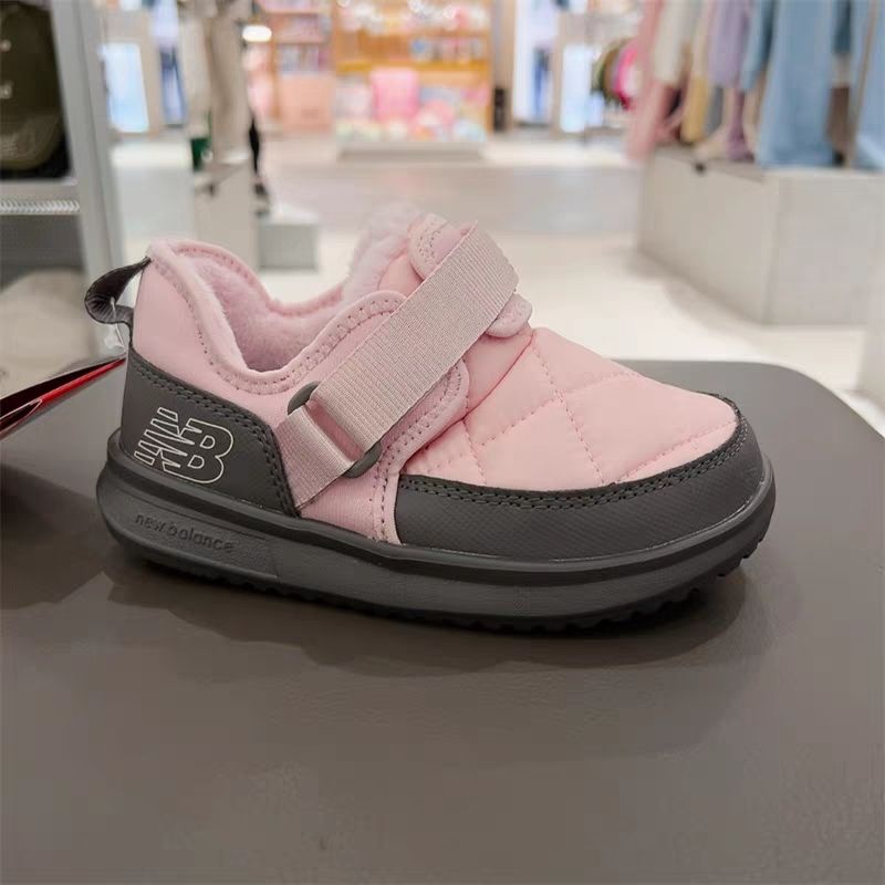 图片[3]-新品N字韩版二棉雪地靴低帮雪地靴冬季儿童男童棉鞋女童保暖运动.尺码26-37-选品中心