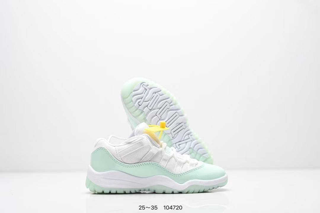 图片[5]-Jordan/乔丹 中大童学生的潮流童鞋❗️潮爹潮妈追寻的单品🎁采用贴膜牛培皮革鞋面材质，中底钢印及缜密拉帮效果❗️耐克乔丹Nike Air Jordan 11 Retro 乔丹中帮复古休闲文化篮球鞋\” 类型：童鞋 尺码：25 26 27 28 29 30 31 32 33 34 35-选品中心