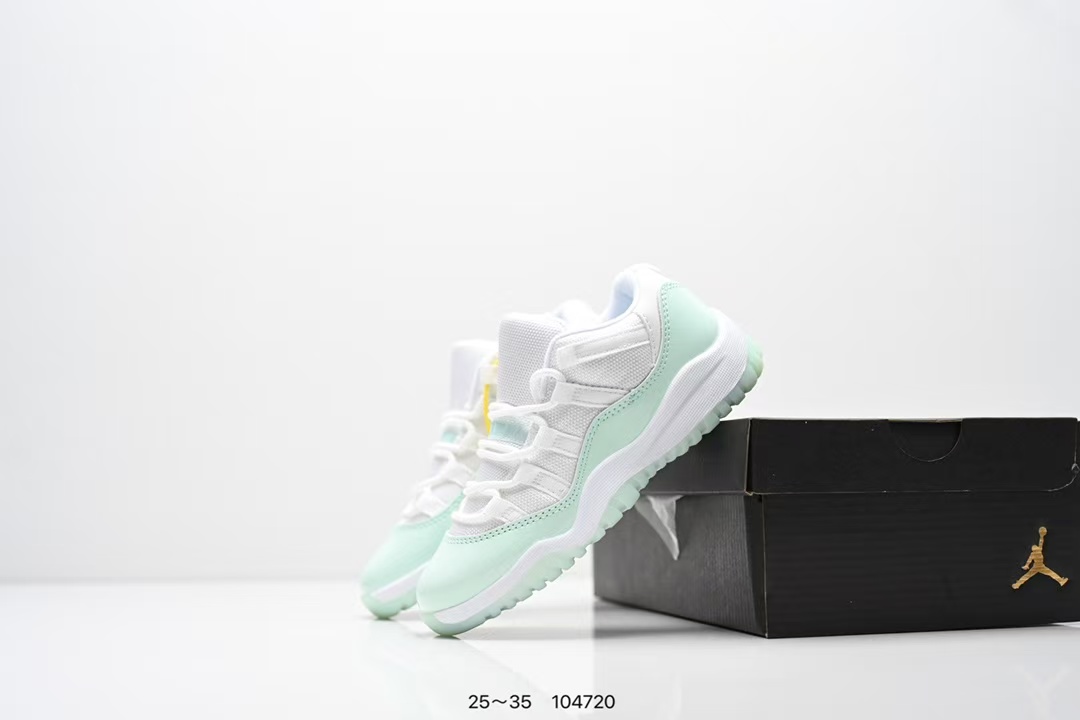 图片[2]-Jordan/乔丹 中大童学生的潮流童鞋❗️潮爹潮妈追寻的单品🎁采用贴膜牛培皮革鞋面材质，中底钢印及缜密拉帮效果❗️耐克乔丹Nike Air Jordan 11 Retro 乔丹中帮复古休闲文化篮球鞋\” 类型：童鞋 尺码：25 26 27 28 29 30 31 32 33 34 35-选品中心