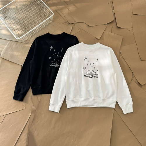 Maison Margiela MM6 Classic Embroidered Sweatshirt - Unisex Loose Fit 1 Maison Margiela MM6 Classic Embroidered Sweatshirt - Unisex Loose Fit