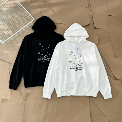 Maison Margiela MM6 Number Print Hoodie Heavyweight Cotton Blend Sweatshirt 1 Maison Margiela MM6 Number Print Hoodie Heavyweight Cotton Blend Sweatshirt