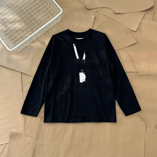 Maison Margiela MM6 Printed Long Sleeve T-Shirt - Unisex, Black/White 1 Maison Margiela MM6 Printed Long Sleeve T-Shirt - Unisex, Black/White