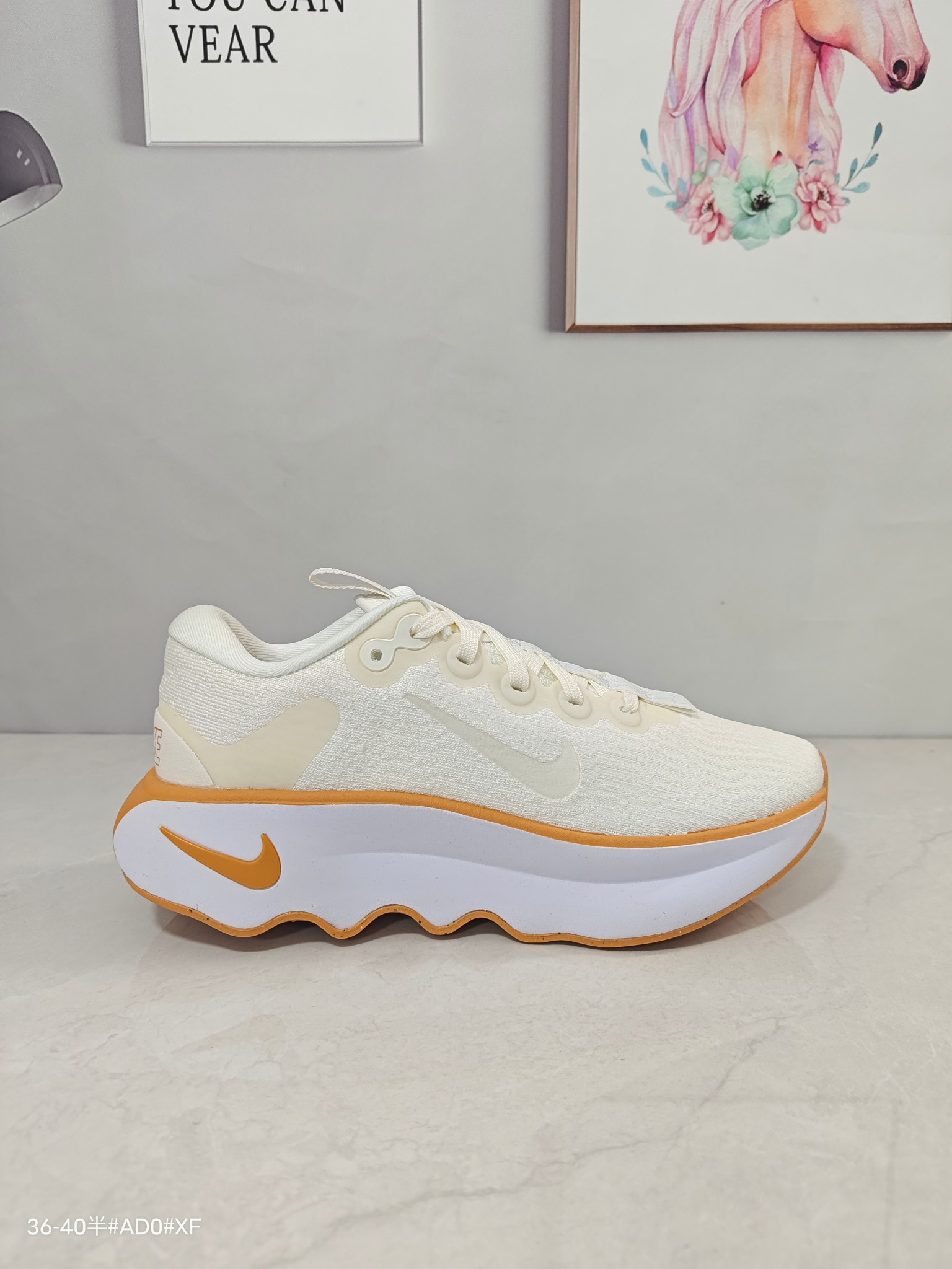 💰140 纯原版🔥Nike Motiva 舒适耐磨支撑 低帮 休闲跑步鞋 女款 米色 货号:DV1238-107 尺码: 36 36.5 37.5 38 38.5 39 40