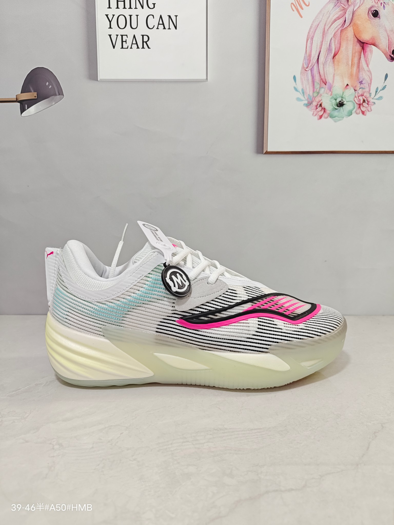 公司级🔥PUMA彪马 ALL PRO NITRO 2 舒适柔软 支撑轻便 篮球鞋 男款 白黑色 哈利伯顿2代 实战 防滑耐磨 篮球鞋! ✈️货号:311521-01 ❤️!