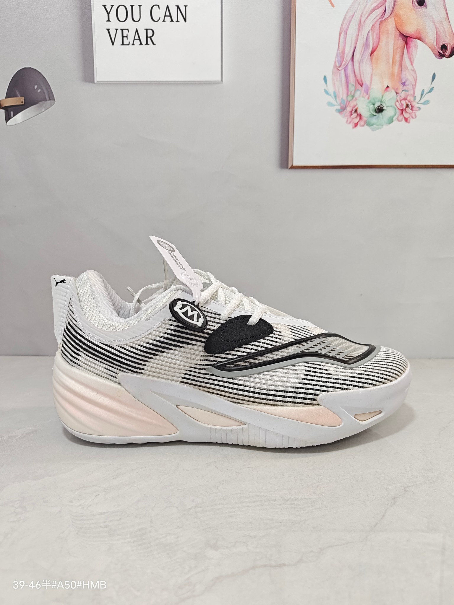 集合图🔥 公司级🔥PUMA彪马 ALL PRO NITRO 2 舒适柔软 支撑轻便 篮球鞋 男款 白黑色 哈利伯顿2代 实战 防滑耐磨 篮球鞋! ✈️货号:311521-01 ❤️!