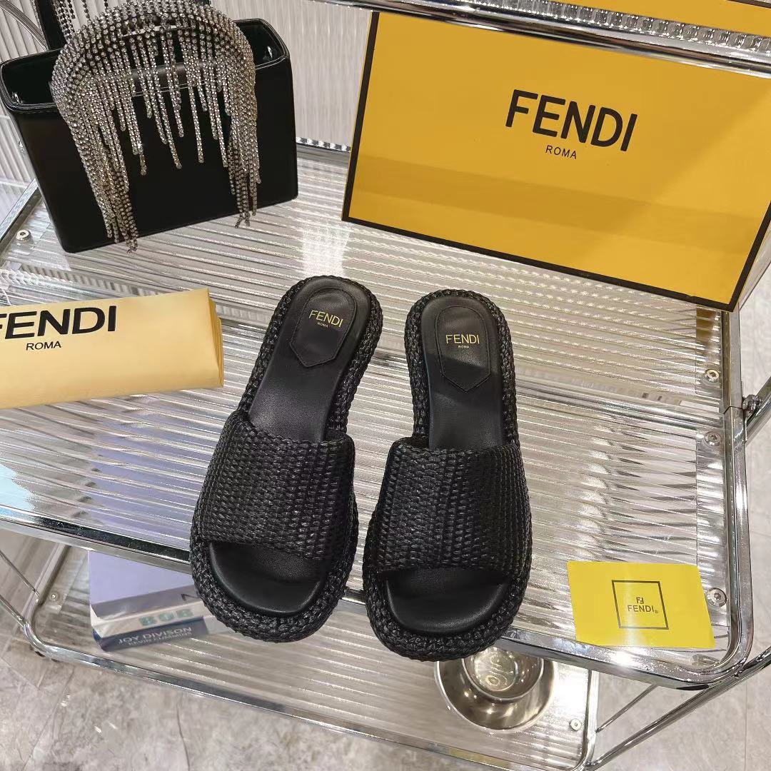 Fendi Water Platform Woven Sandals, New Collection, Comfort and Style 4 i1718480677 4249 4