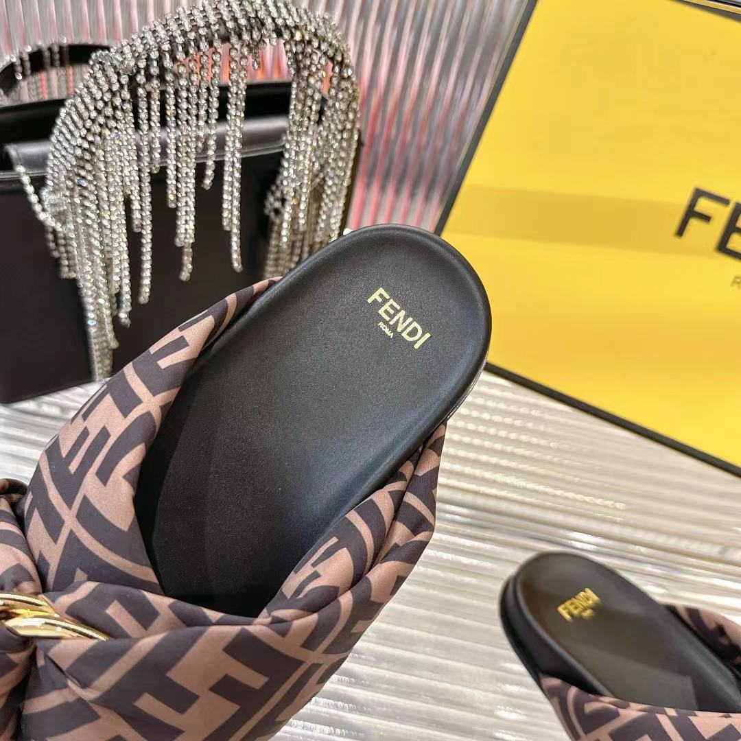 Fendi FF-Motif Flat Slides in Lambskin Leather - Comfortable & Stylish 8 i1742410371929 4039 0 6