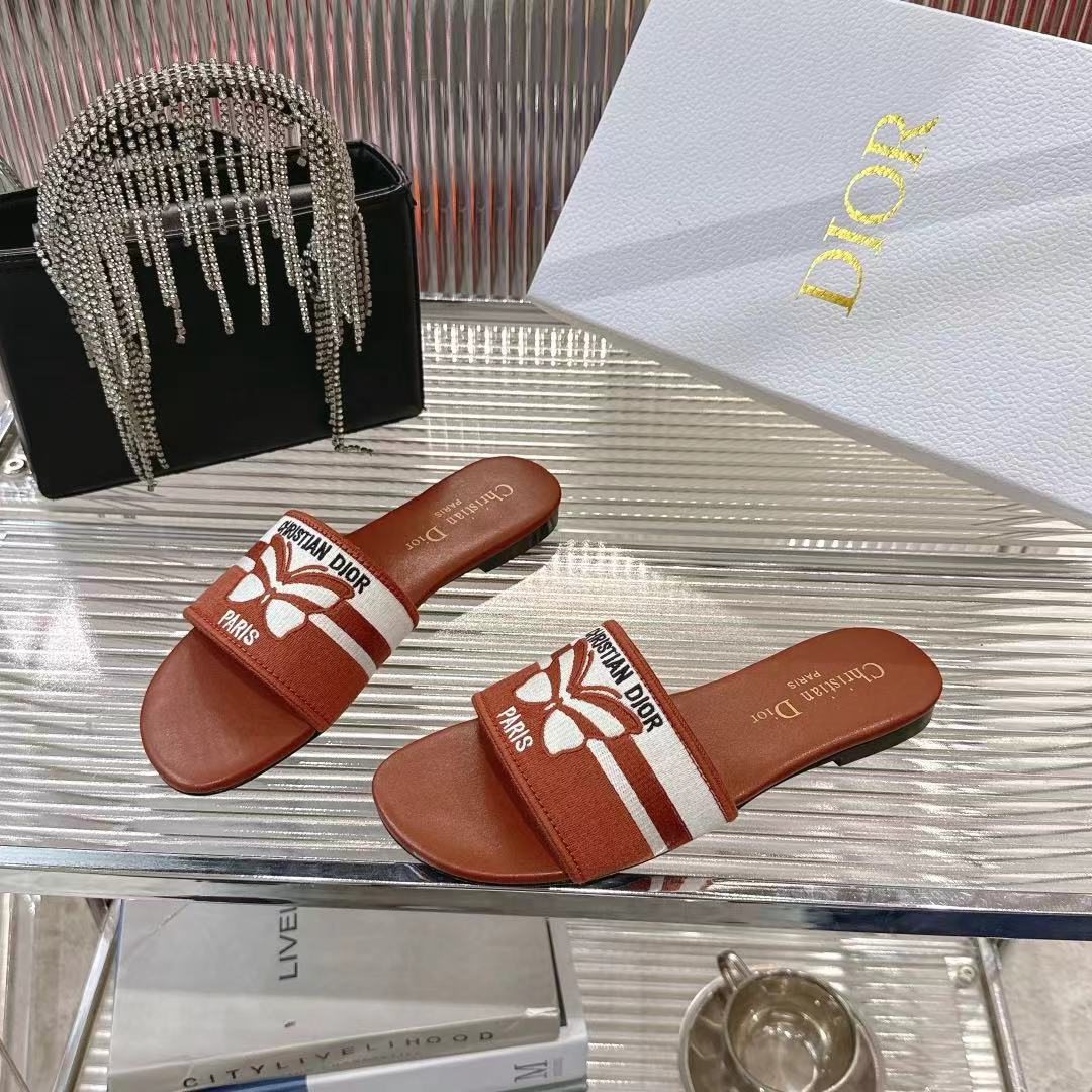Dior Miss Dior Spring/Summer New Women's Heeled Sandals Slides Slippers 5 i1742441884002 9219 0 2