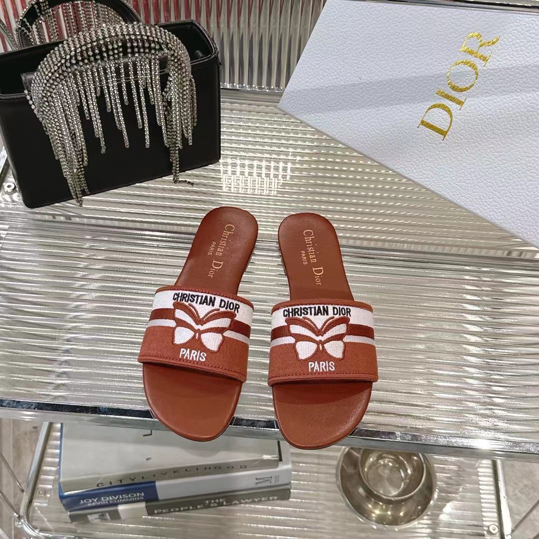 Dior Miss Dior Spring/Summer New Women's Heeled Sandals Slides Slippers 3 i1742441884743 9274 0 0