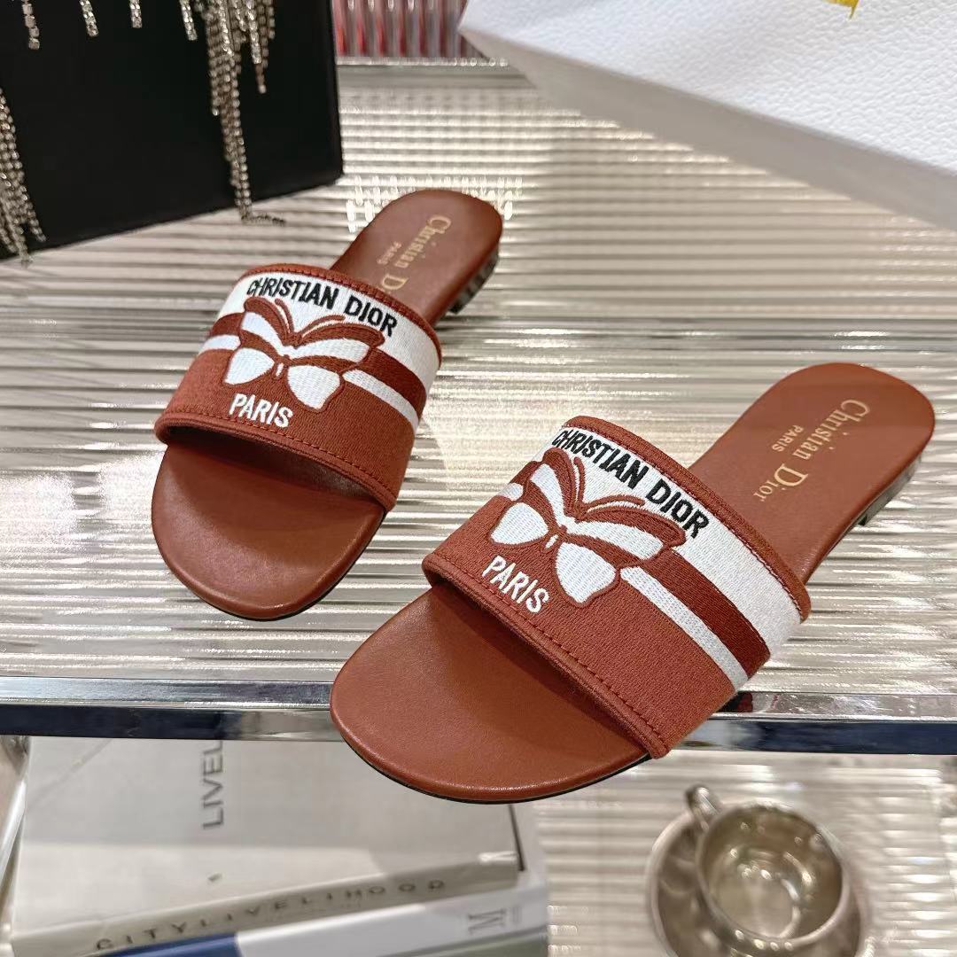 Dior Miss Dior Spring/Summer New Women's Heeled Sandals Slides Slippers 9 i1742441884744 5834 0 7