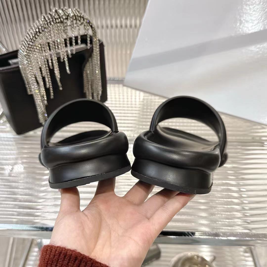 New $252 Y-3 Early Spring Slippers: Luxurious Black, Green, Red, White. - 图片 7