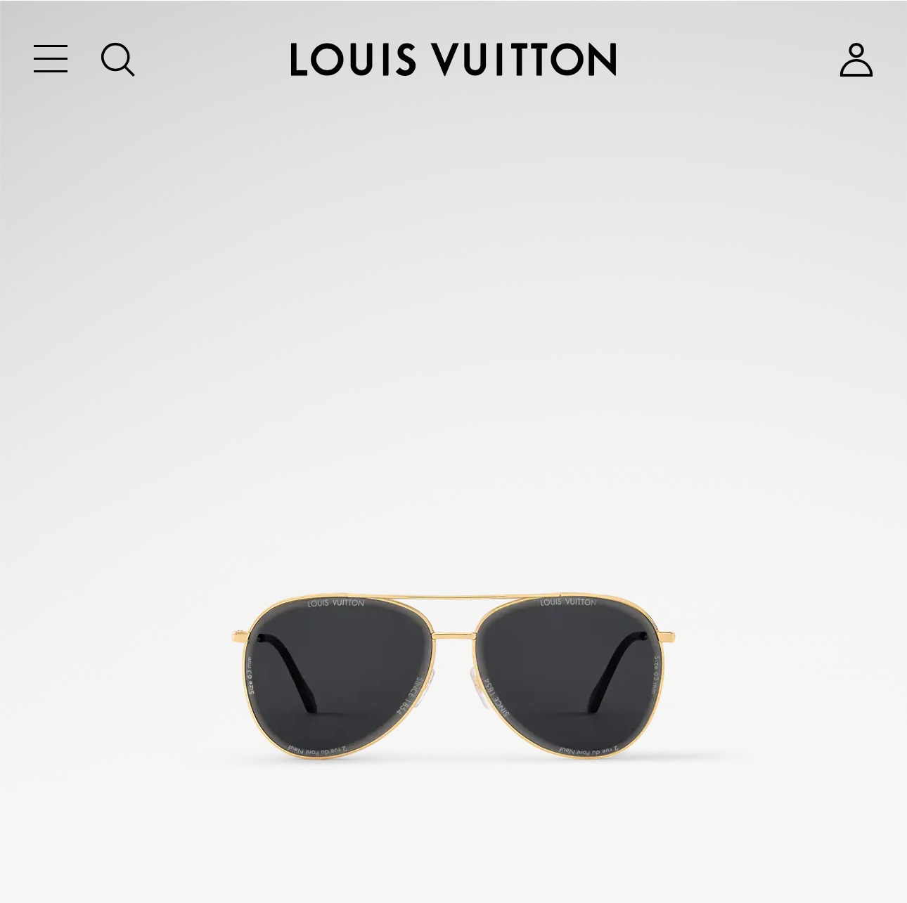  LOUIS VUITTO*
MODEL：Z2625U
SIZE：62口15-145
