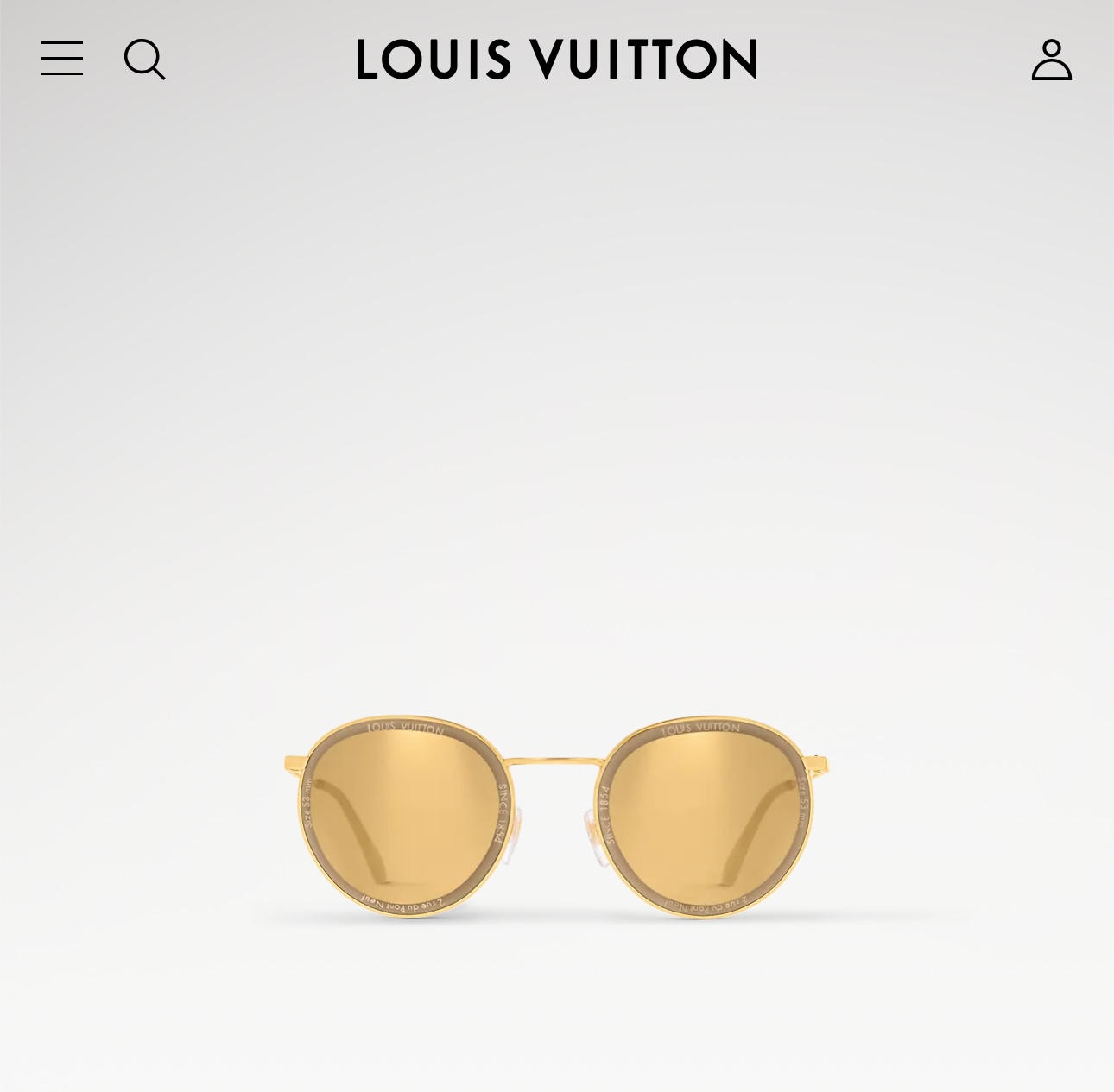  LOUIS VUITTO*
MODEL：Z2608U
SIZE：52口21-145
