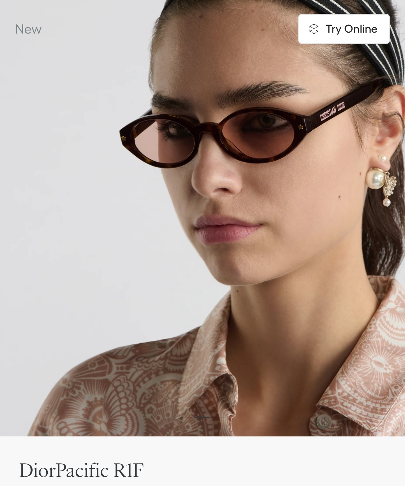  DIOR
MODEL 
Dior Pacific R1F
SIZE：53口20-145
