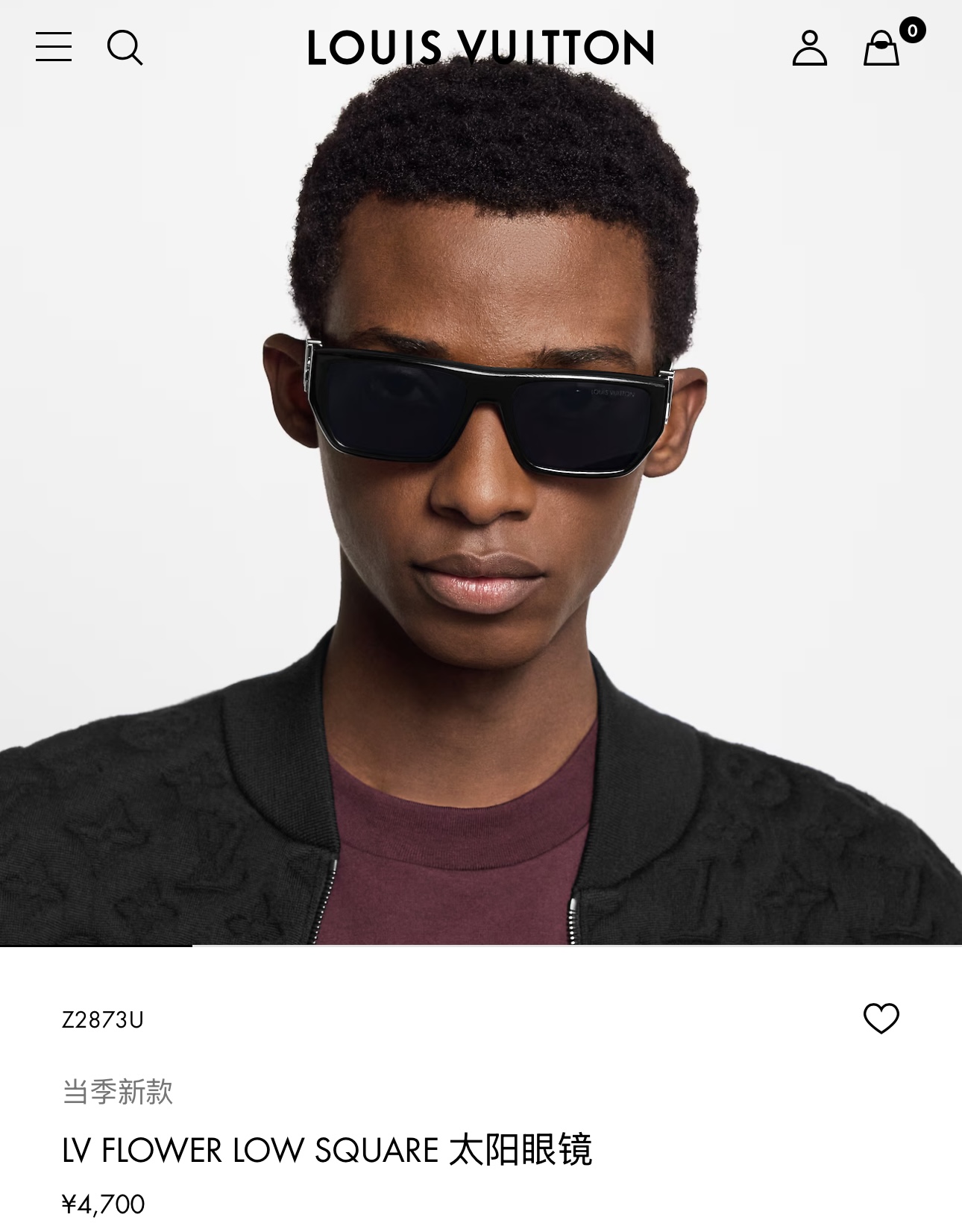 LOUIS VUITTONMOD：Z2873USize：57口18 145