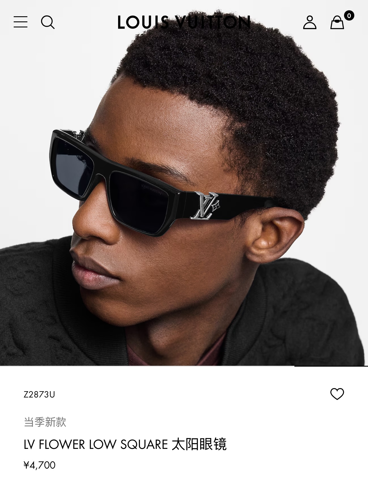 LOUIS VUITTONMOD：Z2873USize：57口18 145