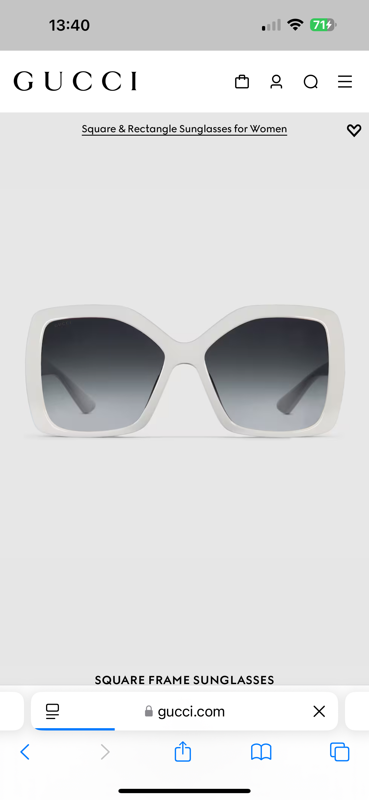 구찌 선글라스 72044 Gucci Sunglasses
