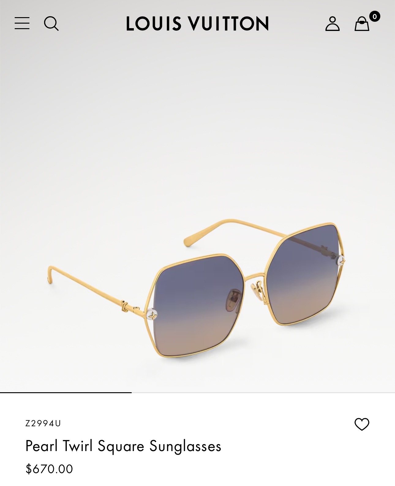 LOUIS VUITTO*MODEL：Z2994USIZE：62口16-140