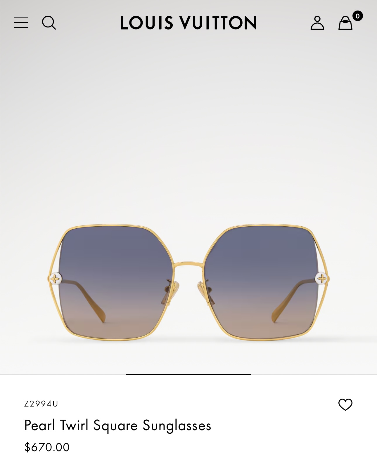 LOUIS VUITTO*MODEL：Z2994USIZE：62口16-140