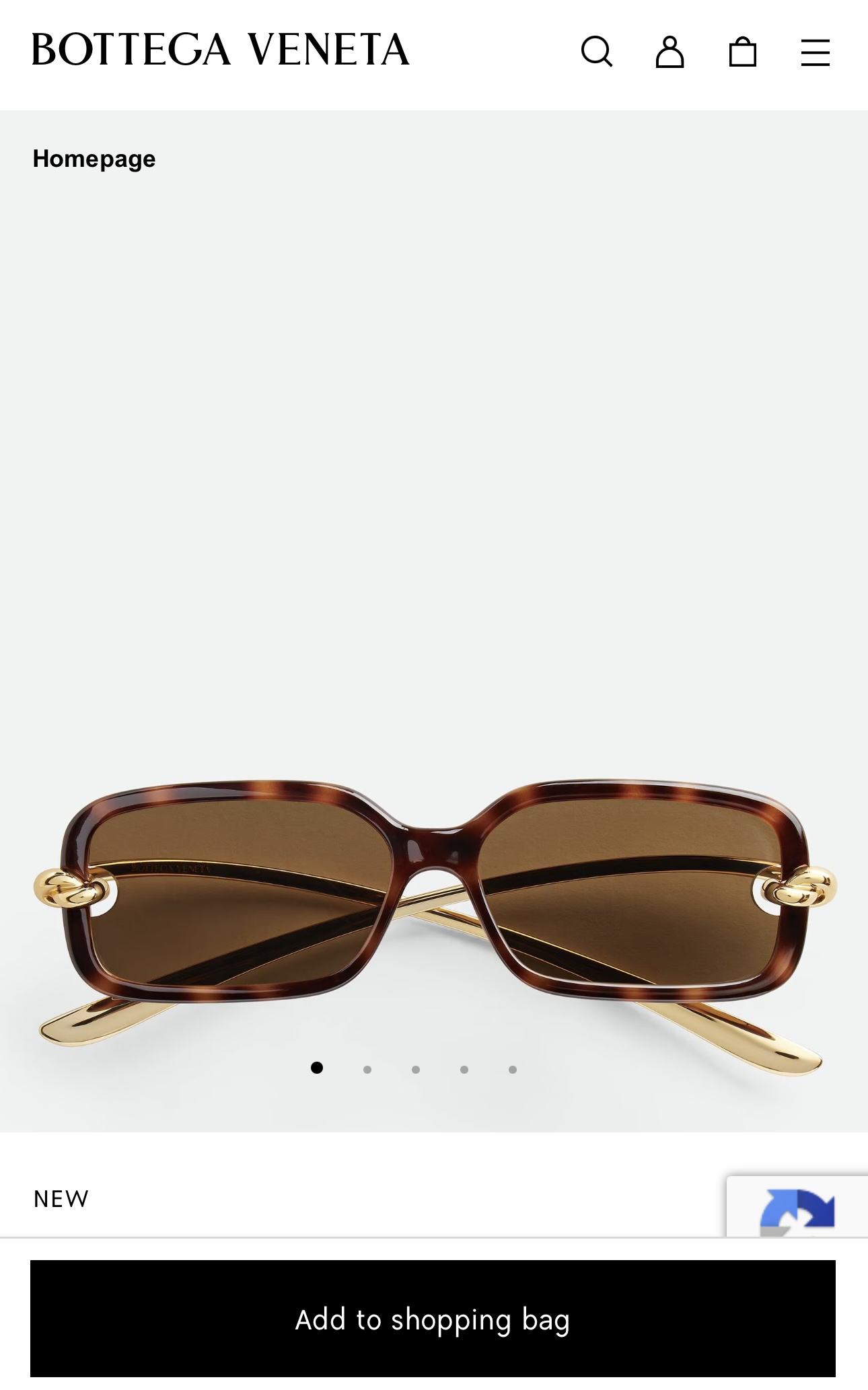 BOTTEGA VENET*MODEL：BV1439SSIZE：53口20-145