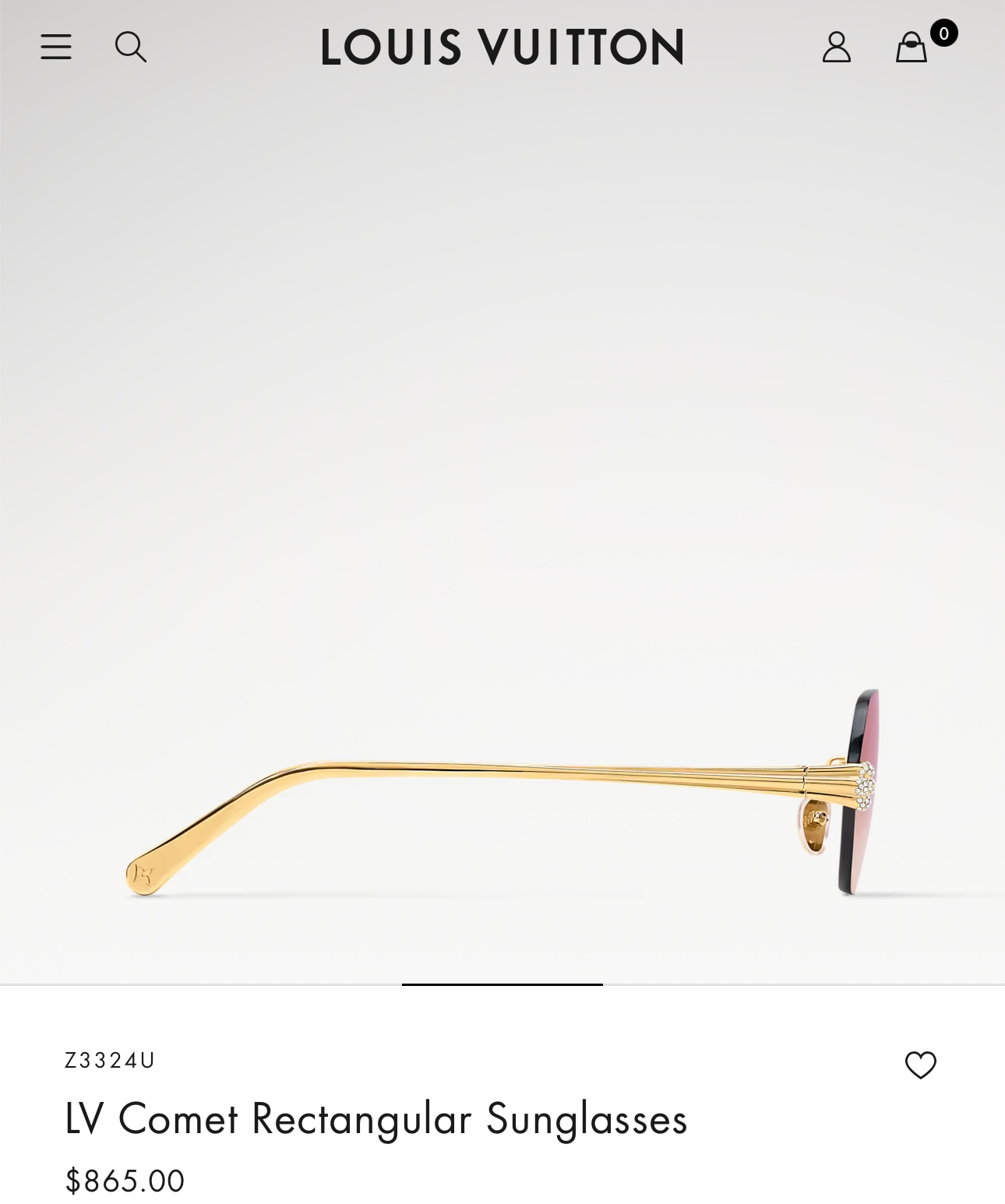 OversizedLOUIS VUITTONMOD：Z3324USize：62口17 140