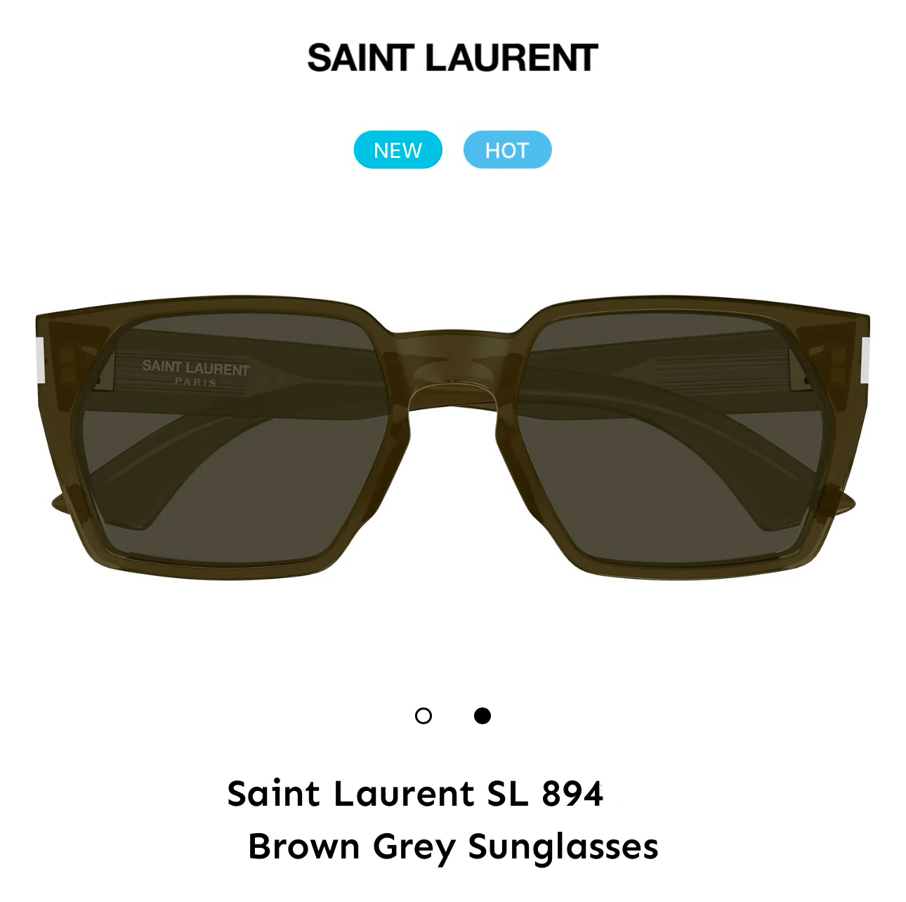 SAINT LAUREN* MODEL：SL 894 SIZE：57口20-145  