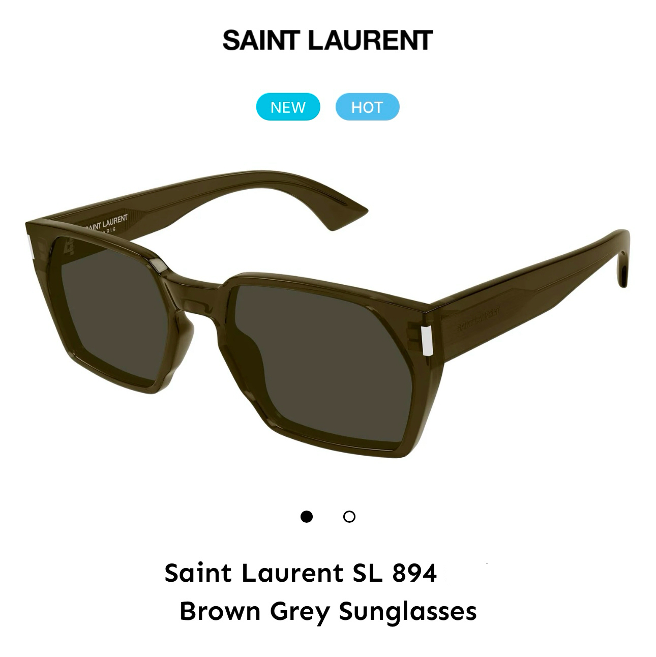 SAINT LAUREN* MODEL：SL 894 SIZE：57口20-145  