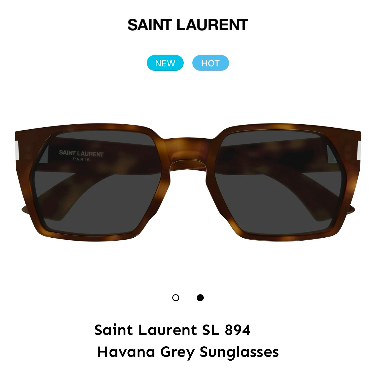 SAINT LAUREN* MODEL：SL 894 SIZE：57口20-145  