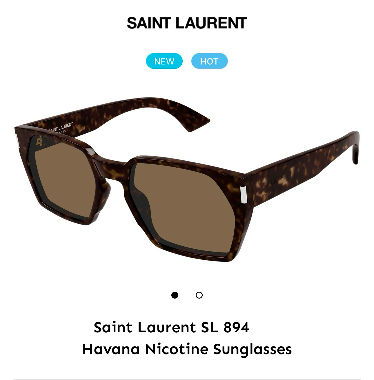 SAINT LAUREN* MODEL：SL 894 SIZE：57口20-145  