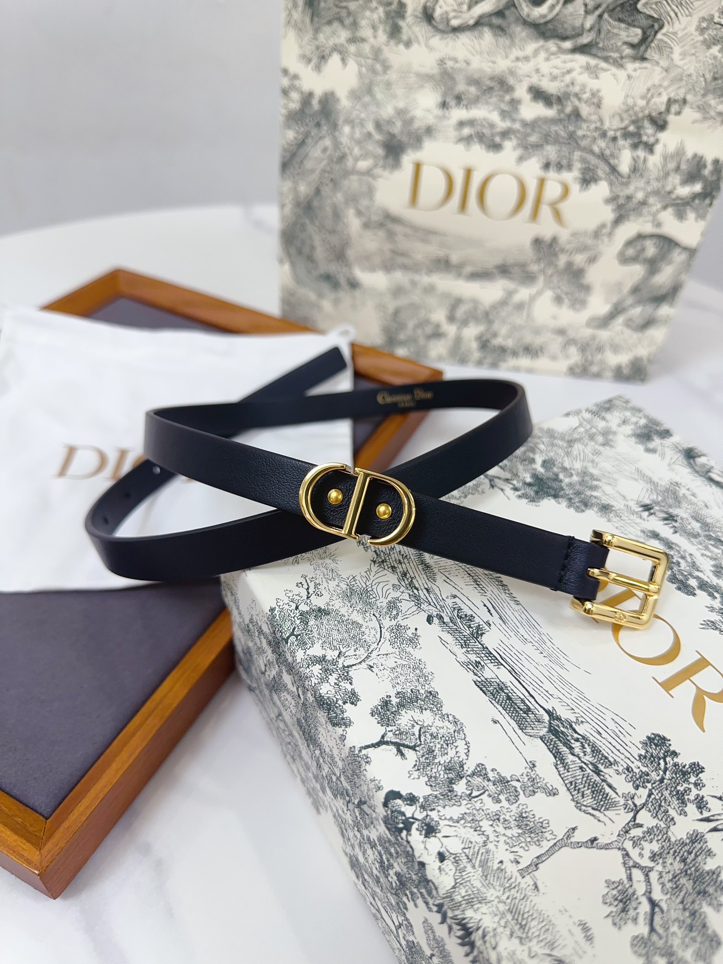 Dior Belts Calfskin Cowhide