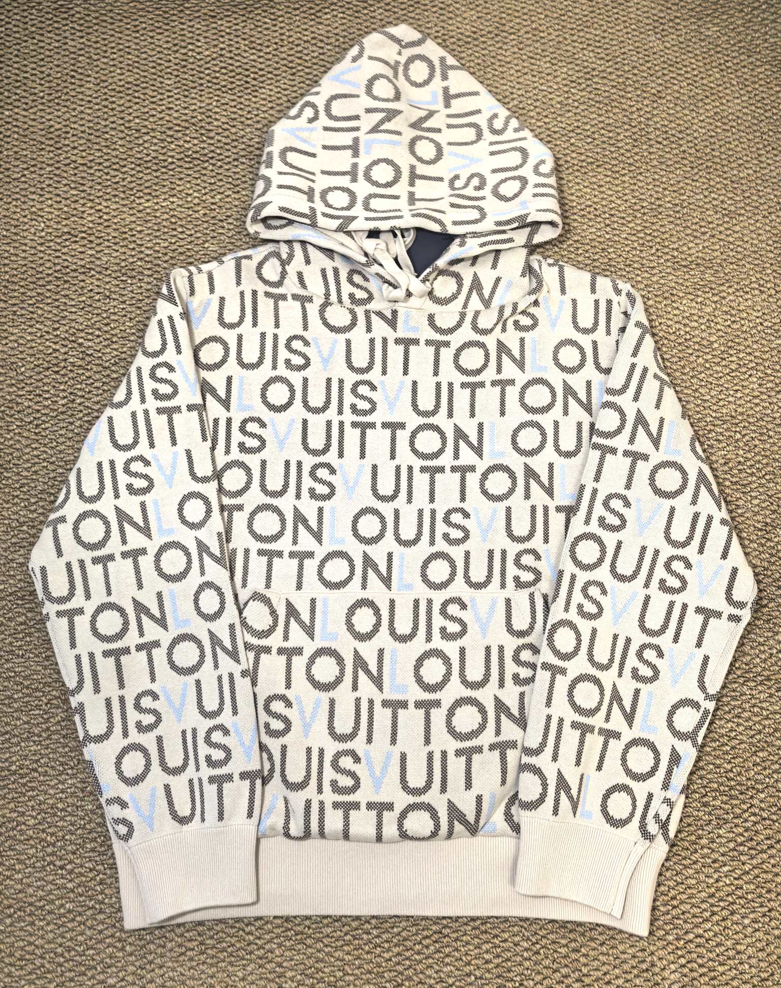P285 Ljia 26 nueva sudadera con capucha de punto talla s_xl
