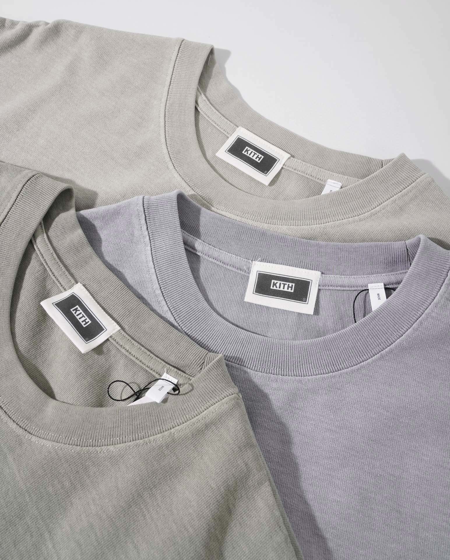 KITH Heavyweight Garment-Dyed Pocket Tee - Vintage Wash, Premium Cotton 9 i1745325520 4398 1
