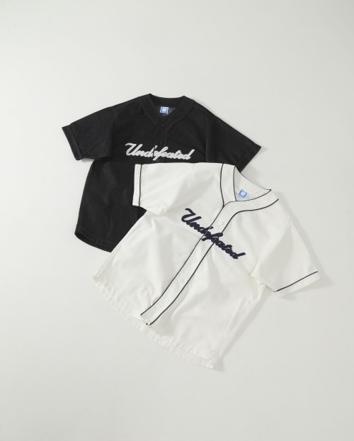 Undefeated Baseball Jersey - Soft Denim, Embroidered Design, Comfortable Fit 1 Undefeated Baseball Jersey - Soft Denim, Embroidered Design, Comfortable Fit