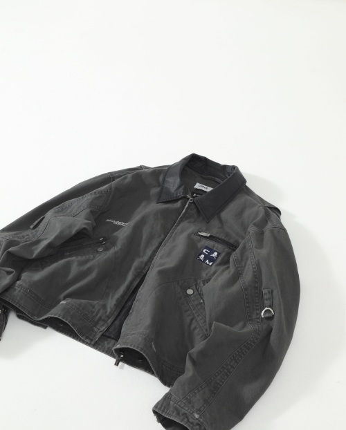 MMj×C2H4 Limited Edition Washed Jacket Heavyweight Canvas Embroidered Detail 1 MMj×C2H4 Limited Edition Washed Jacket Heavyweight Canvas Embroidered Detail