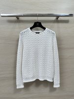 Chanel Clothing Shirts & Blouses for sale online
 White Weave Spring/Summer Collection